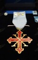 MEDAL CROSS INSIGNIA FOR KNIGHT OF OFFICE SACRED MILITARY COSTANTINIAN ORDER OF SAINT GEORGE - NAPOLITAN BRANCH