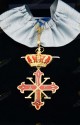 NECK INSIGNIA FOR KNIGHT COMMANDER OF MERIT SACRED MILITARY COSTANTINIAN ORDER OF SAINT GEORGE - FRANCO NAPOLITAN BRANCH