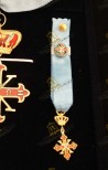 MINIATURE INSIGNIA  FOR KNIGHT COMMANDER OF MERIT SACRED MILITARY COSTANTINIAN ORDER OF SAINT GEORGE - FRANCO NAPOLITAN BRANCH