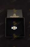 ROSETTA LAPEL PIN FOR KNIGHT COMMANDER OF MERIT  SACRED MILITARY COSTANTINIAN ORDER OF SAINT GEORGE - FRANCO NAPOLITAN BRANCH