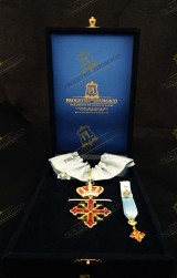 INSIGNIA FOR KNIGHT COMMANDER OF MERIT SACRED MILITARY COSTANTINIAN ORDER OF SAINT GEORGE - FRANCO NAPOLITAN BRANCH