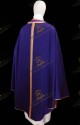 PURPLE EARLY CHRISTIAN CHASULA 50248D19