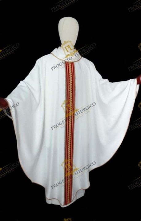 WHITE CHASUBLE 19125C20