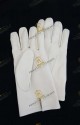 WHITE HOLY  SEPULCHRE  KNIGHT'S GLOVES