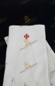 WHITE HOLY  SEPULCHRE  KNIGHT'S GLOVES