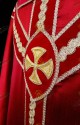 EARLY CHRISTIAN RED CHASUBLE 50328A12