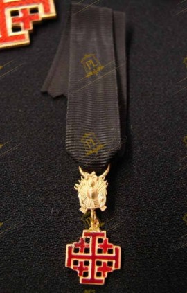 KNIGHT INSIGNIA HOLY SEPULCHRE OF JERUSALEM (KHS)