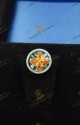 ROSETTA LAPEL PIN KNIGHT MERIT SACRED MILITARY COSTANTINIAN ORDER OF SAINT GEORGE - FRANCO NAPOLITAN BRANCH
