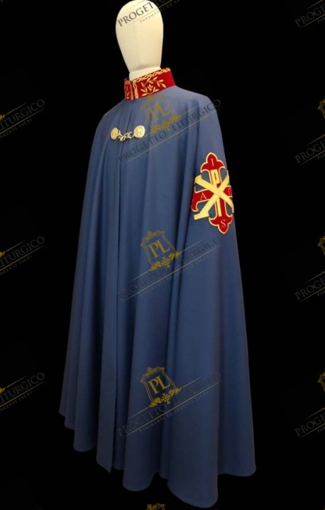 BESPOKE MANTLE CAPE KNIGHT GRAND CROSS JURE SANGUINIS CONSTANTINIAN ORDER SPANISH BRANCH