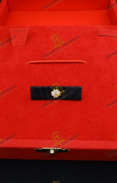 NASTRINO DA DIVISA CAVALIERE GRAZIA E DEVOZIONE IN OBBEDIENZA MALTA