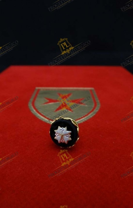 ROSETTA DA OCCHIELLO CAVALIERE GRAN CROCE GRAZIA E DEVOZIONE IN OBBEDIENZA MALTA