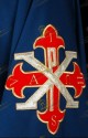 BESPOKE MANTLE CAPE KNIGHT MERITO CONSTANTINIAN ORDER NAPOLITAN BRANCH