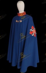 BESPOKE MANTLE CAPE KNIGHT JUSTICE CONSTANTINIAN ORDER SPANISH BRANCH