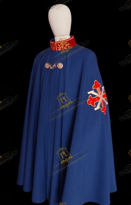BESPOKE MANTLE CAPE KNIGHT GRACE CONSTANTINIAN ORDER SPANISH BRANCH