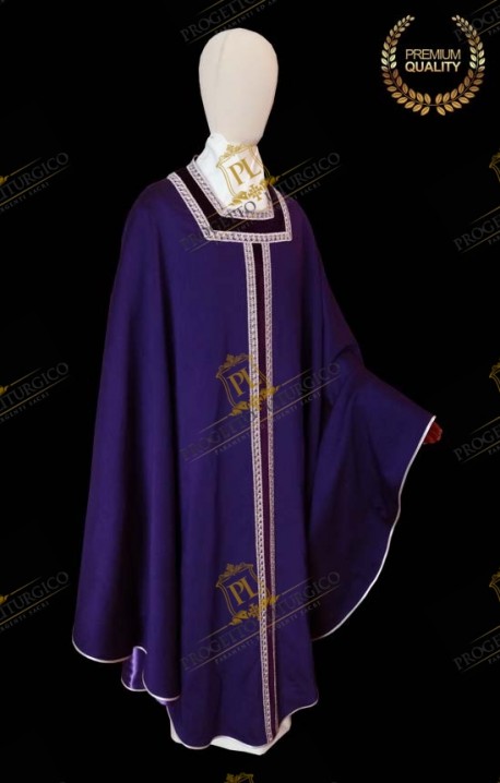 PURPLE EARLY CHRISTIAN CHASULA 50354B19