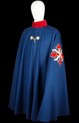 BESPOKE MANTLE CAPE KNIGHT OFFICE CONSTANTINIAN ORDER NAPOLITAN BRANCH