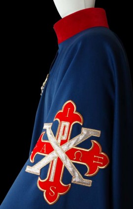 BESPOKE MANTLE CAPE KNIGHT OFFICE CONSTANTINIAN ORDER NAPOLITAN BRANCH