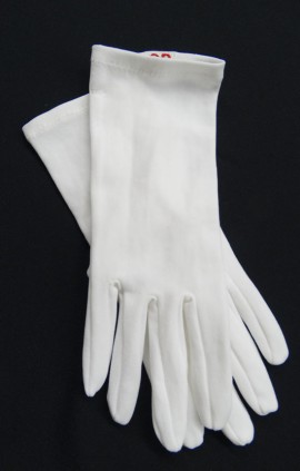 WHITE CONSTANTINIAN  ORDER KNIGHT&#039;S GLOVES