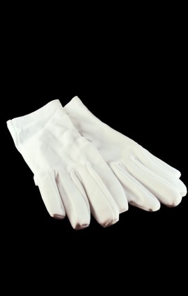 WHITE CONSTANTINIAN  ORDER KNIGHT&#039;S GLOVES