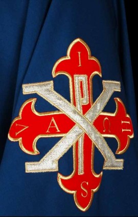 BESPOKE MANTLE CAPE KNIGHT MERITO CONSTANTINIAN ORDER NAPOLITAN BRANCH