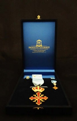 INSEGNE CAVALIERE DI MERITO COSTANTINIANO NAPOLI