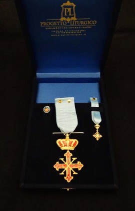 INSEGNE CAVALIERE DI MERITO COSTANTINIANO NAPOLI