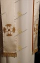 STOLA SACERDOTALE BIANCA RICAMATA