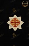 Embroidered Star for the Insignia of Knight Grand Cross of the Holy Sepulchre of Jerusalem