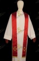 STOLA SACERDOTALE ROSSA 8149E30