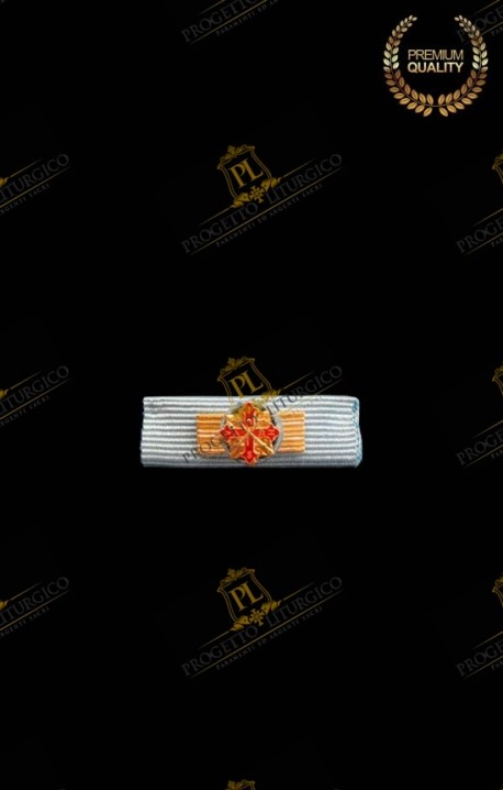 NASTRINO DA DIVISA BALÌ CAVALIERE GRAN CROCE DI GIUSTIZIA COSTANTINIANO SPAGNA