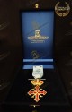 INSIGNIA FOR KNIGHT OFFICER OF MERIT SACRED MILITARY CONSTANTINIAN ORDER OF SAINT GEORGE - FRANCO NAPOLITAN BRANCH