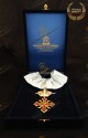 NECK INSIGNIA GRAND OFFICER OF MERIT SACRED MILITARY CONSTANTINIAN ORDER OF SAINT GEORGE - FRANCO NAPOLITAN BRANCH