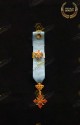 MINIATURE INSIGNIA GRAND OFFICER OF MERIT SACRED MILITARY CONSTANTINIAN ORDER OF SAINT GEORGE - FRANCO NAPOLITAN BRANCH
