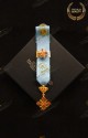MINIATURE INSIGNIA GRAND OFFICER OF MERIT SACRED MILITARY CONSTANTINIAN ORDER OF SAINT GEORGE - FRANCO NAPOLITAN BRANCH
