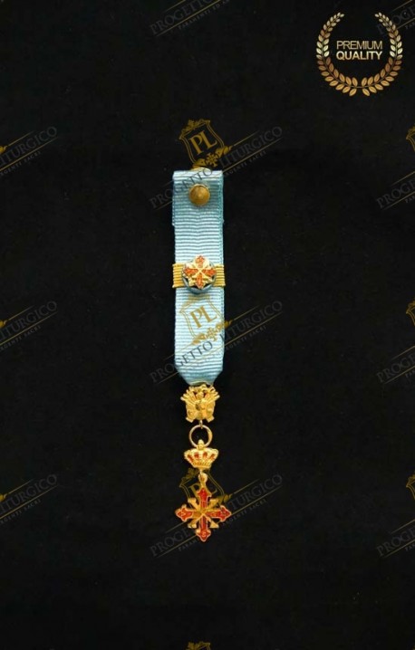 MINIATURA CAVALIERE GRAN CROCE DI GRAZIA COSTANTINIANO NAPOLI