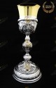 BAROQUE SILVER CHALICE "SAINTS PETER AND PAUL" PL175