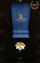 STAR FOR GRAND OFFICER OF MERIT SACRED MILITARY CONSTANTINIAN ORDER OF SAINT GEORGE - FRANCO NAPOLITAN BRANCH