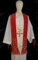 STOLA PASTORALE ROSSA 4128A30