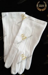 GUANTI BIANCHI CAVALIERE ORDINE SANTI MAURIZIO E LAZZARO