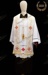 STOLA PASTORALE PER SACERDOTE SANTO SEPOLCRO
