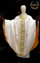 EARLY CHRISTIAN WHITE CHASUBLE  5028C11