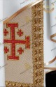 WHITE CHASUBLE FOR HOLY SEPULCHRE ORDER 30377A20