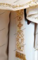 EMBROIDERED WHITE CHASUBLE 19376A11