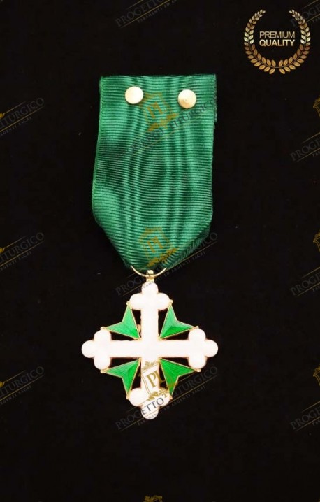 NASTRO DA PETTO CAVALIERE ORDINE SANTI MAURIZIO E LAZZARO