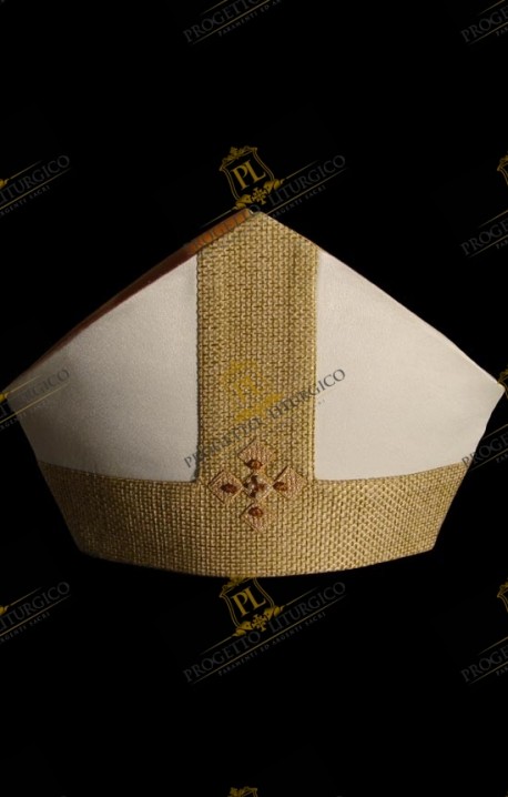 MITRIA VESCOVILE MEDIEVALE 