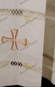 CAMICE SACERDOTALE CON CROCE RICAMATA