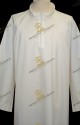 CAMICE SACERDOTALE CON COLLO RISVOLTATO E ZIP SUL DAVANTI