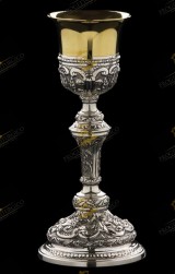 CALICE BAROCCO IN ARGENTO 800