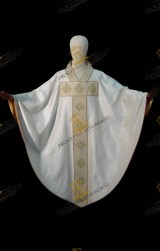 Casula bianca gotica 1784A41