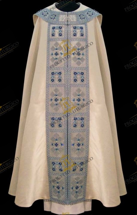 PIVIALE BIANCO MARIANO IN SETA